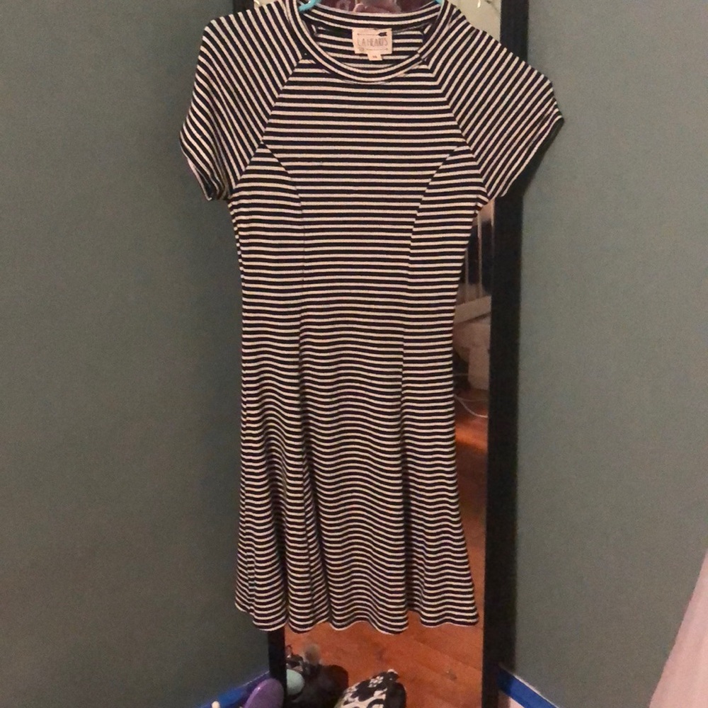 Black and white dress